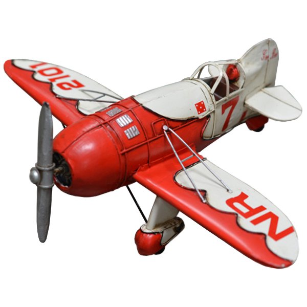 Модель самолета красный белый GEE BEE R-2 Красный Белый в Новосибирске | Loft Concept 