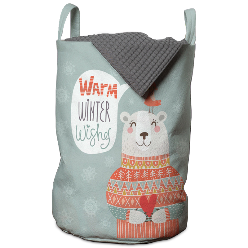 Корзина Warm winter wishes Basket Мульти в Новосибирске | Loft Concept 