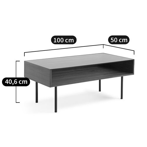 Журнальный стол с витриной Alard Coffee Table в Новосибирске