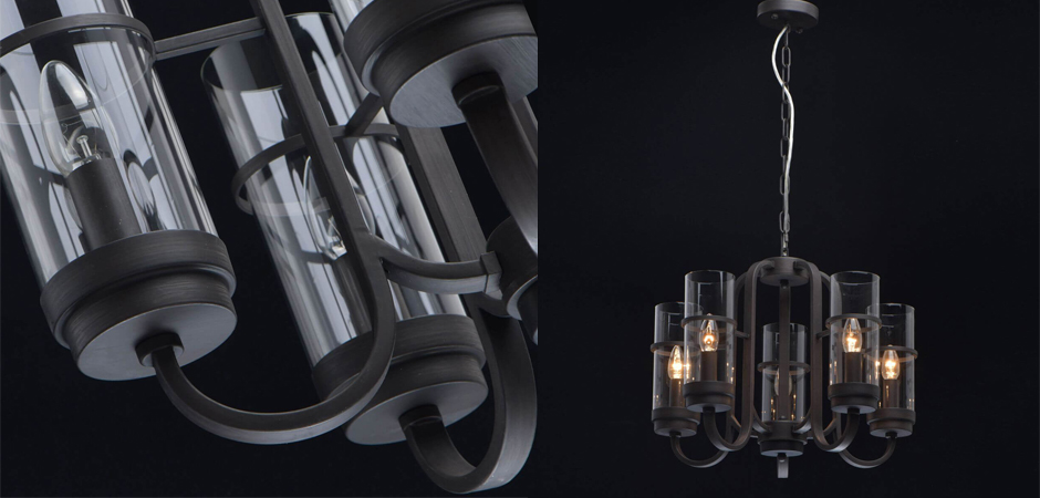 Люстра Glass Beaker lamps 5 Люстра Glass Beaker lamps 5 - Loft-Concept в Новосибирске