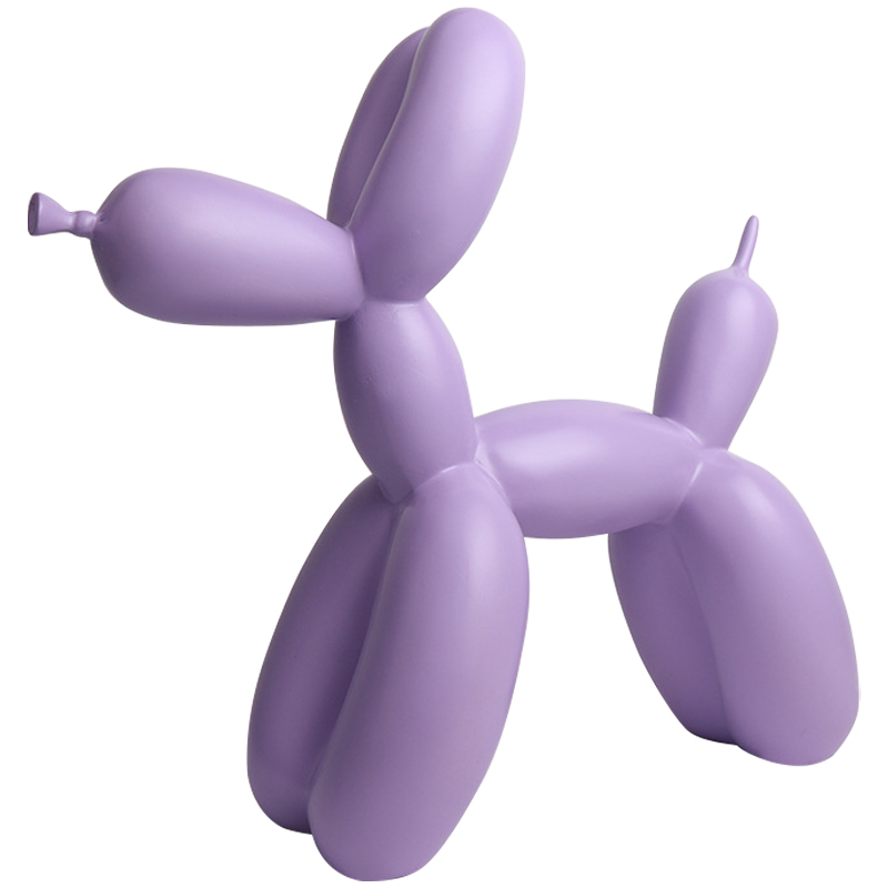 Статуэтка Jeff Koons Balloon Dog Matte Lilac Сиреневый в Новосибирске | Loft Concept 