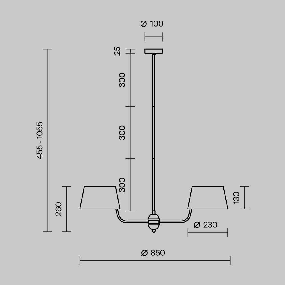 Люстра подвесная Modesto Е14 в Новосибирске