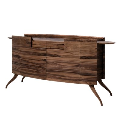 Буфет Sideboard Ceccotti Collezioni Черный в Новосибирске | Loft Concept 