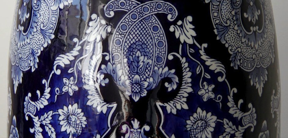 Керамический табурет Blue - Loft-Concept в Новосибирске