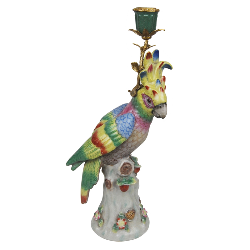 Подсвечник Corella Parrot Candlestick Мульти в Новосибирске | Loft Concept 