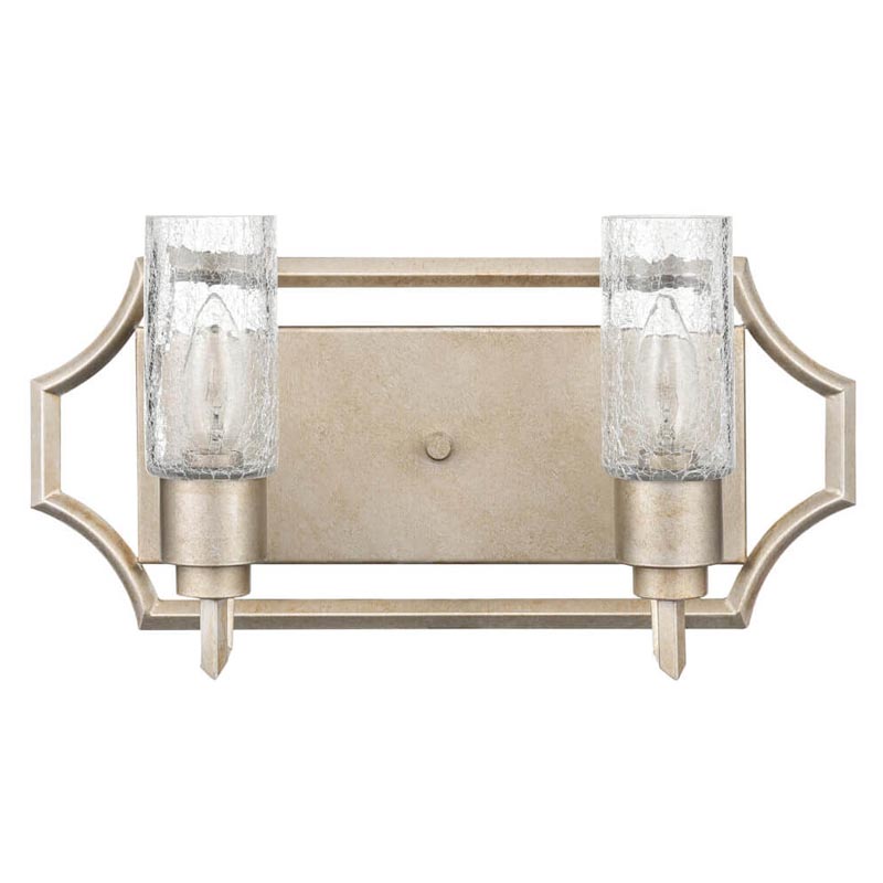 Бра Ogiers Sconce 2 lamps Золотой Шампань Прозрачный (Transparent) в Новосибирске | Loft Concept 