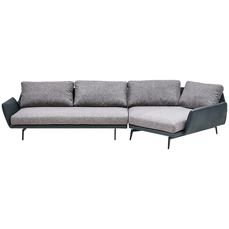 Диван Cairn Sofa Серый Черный Серый шифер в Новосибирске | Loft Concept 