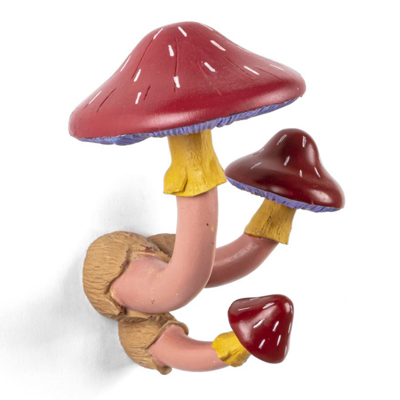 Аксессуар Seletti Hangers Mushroom Coloured Красный в Новосибирске | Loft Concept 