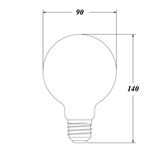 Лампочка Loft Edison Retro Bulb №5 в Новосибирске