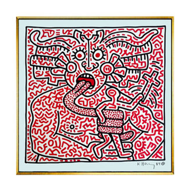 Постер Keith Haring 15 Мульти в Новосибирске | Loft Concept 