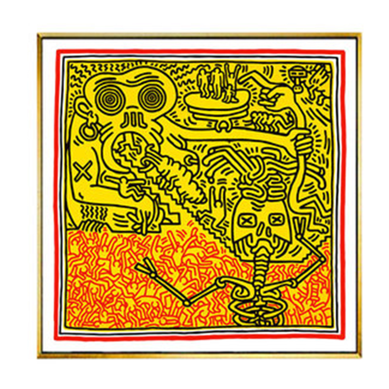 Постер Keith Haring 13 Мульти в Новосибирске | Loft Concept 