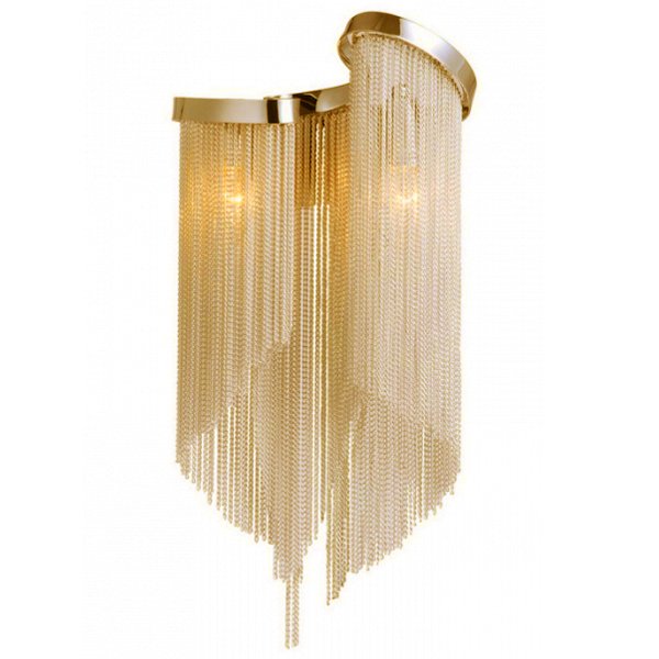 Бра Atlantis Chain Wall Lamp GOLD Золотой в Новосибирске | Loft Concept 