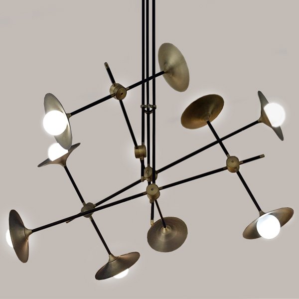 Люстра Disc Turbaya SS-9 Chandelier  в Новосибирске | Loft Concept 