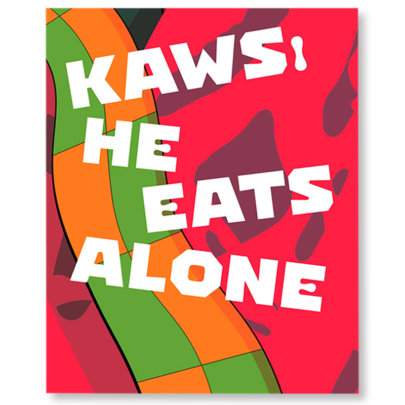 Kaws: He Eats Alone  в Новосибирске | Loft Concept 