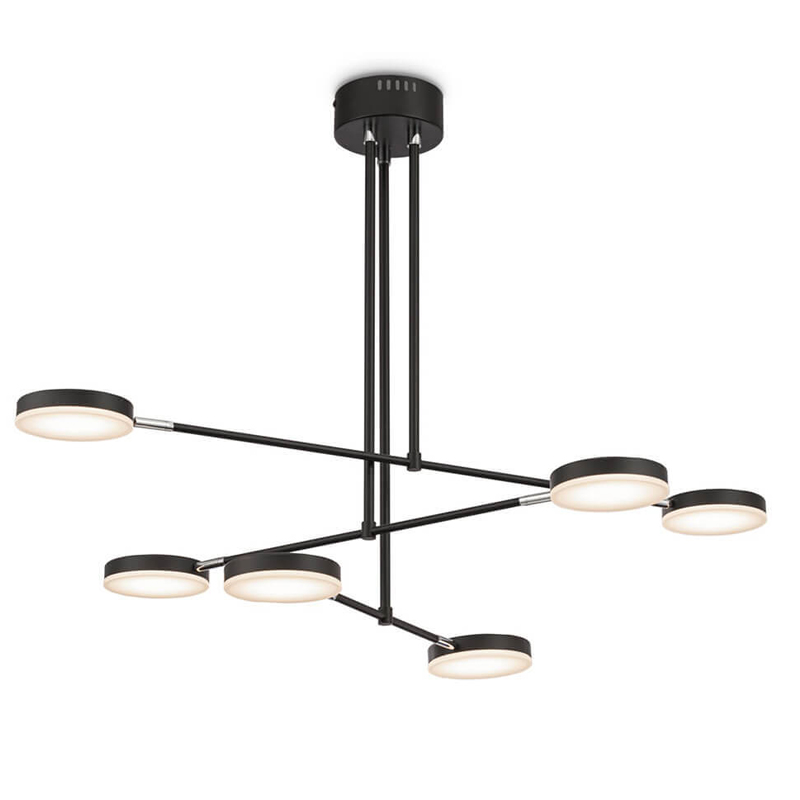 Люстра Maxine Light Chandelier 89 Черный Белый в Новосибирске | Loft Concept 