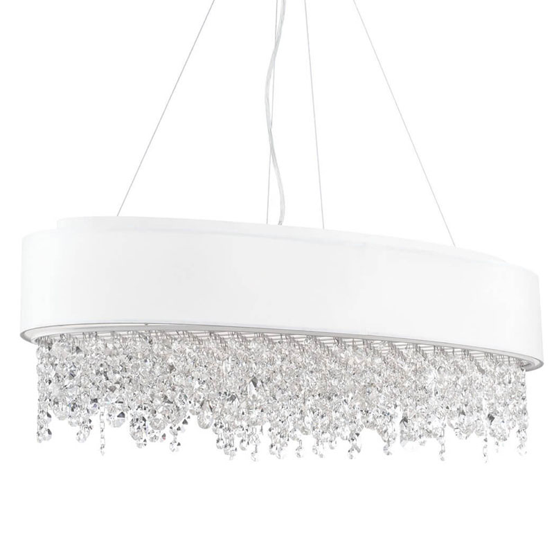 Люстра Maurin Diamond Rain Chandelier Белый в Новосибирске | Loft Concept 