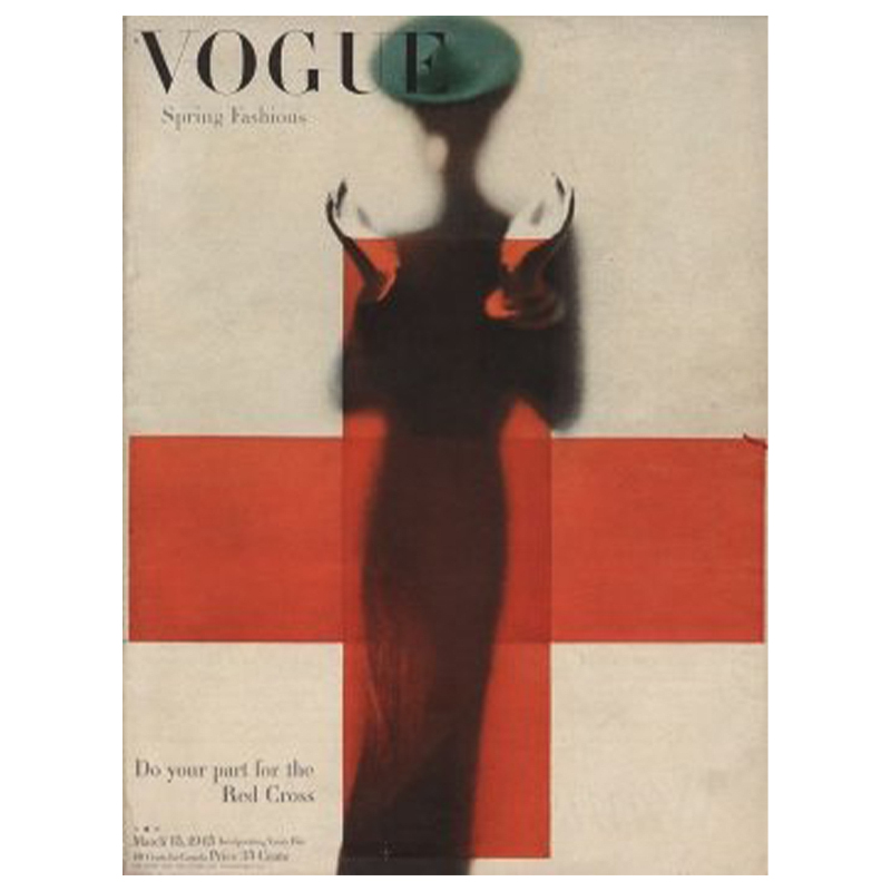 Постер Vogue Cover 1945 March  в Новосибирске | Loft Concept 