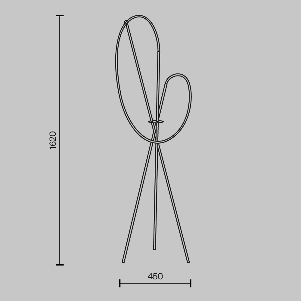 Напольный светильник Crochet 3000К 36Вт в Новосибирске