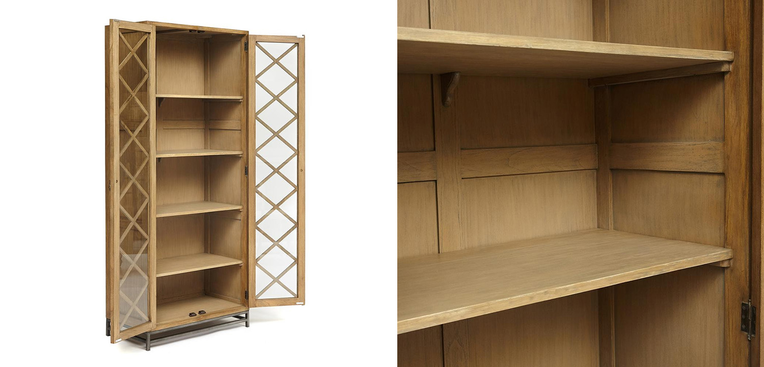 Витрина Provence Jacob Showcase with crosses - фото