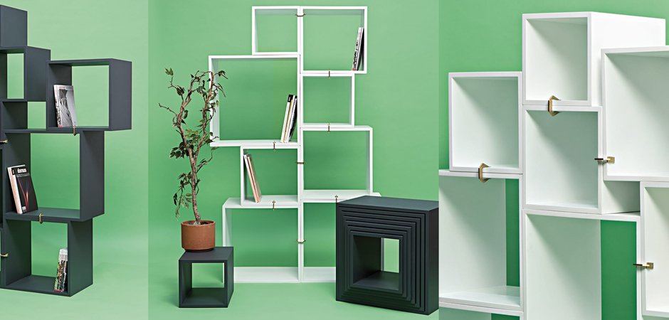 Стеллаж Seletti Assemblage White - Loft-Concept в Новосибирске