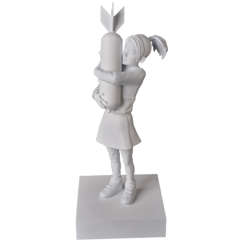 Статуэтка Banksy Bomb Hugger Sculpture White Белый в Новосибирске | Loft Concept 