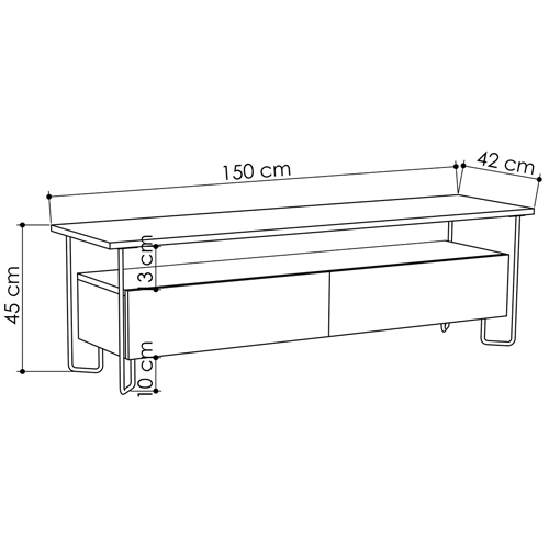 ТВ-тумба Lee Beige TV Stand в Новосибирске