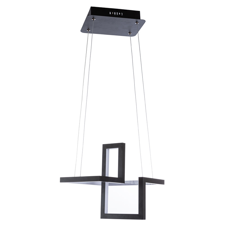 Люстра Esther Geometric Black Chandelier Черный в Новосибирске | Loft Concept 