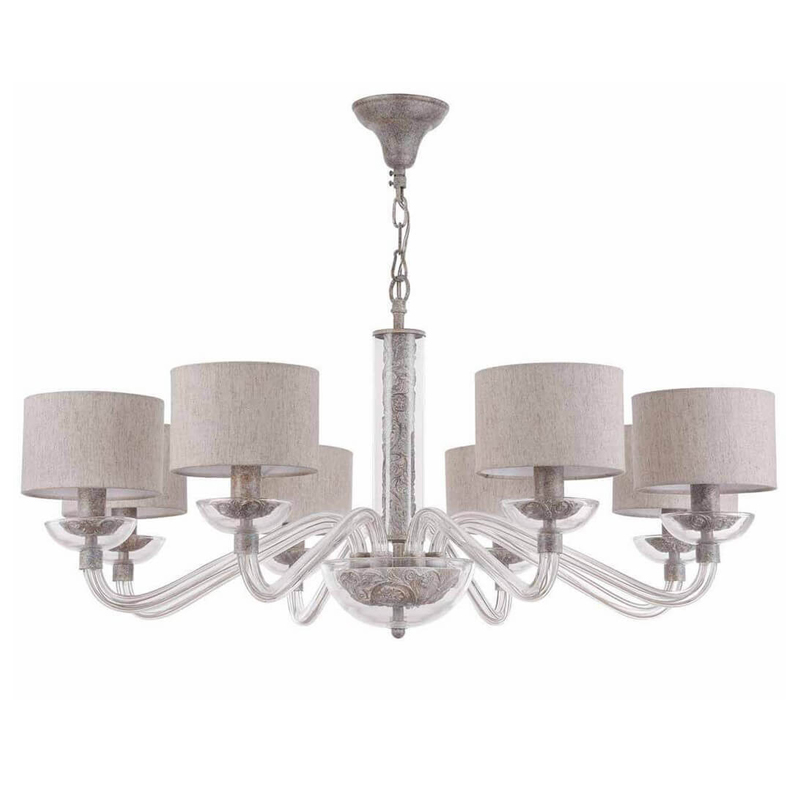 Люстра Sabella Light Chandelier 8 lamp Серый в Новосибирске | Loft Concept 