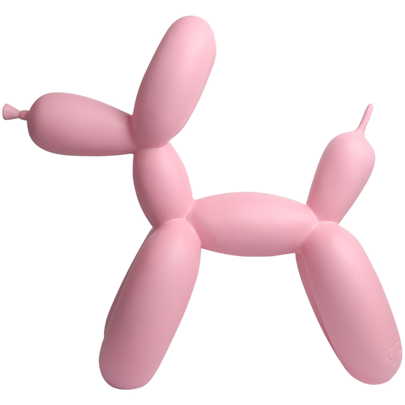 Статуэтка Jeff Koons Balloon Dog Matte Pink Розовый в Новосибирске | Loft Concept 