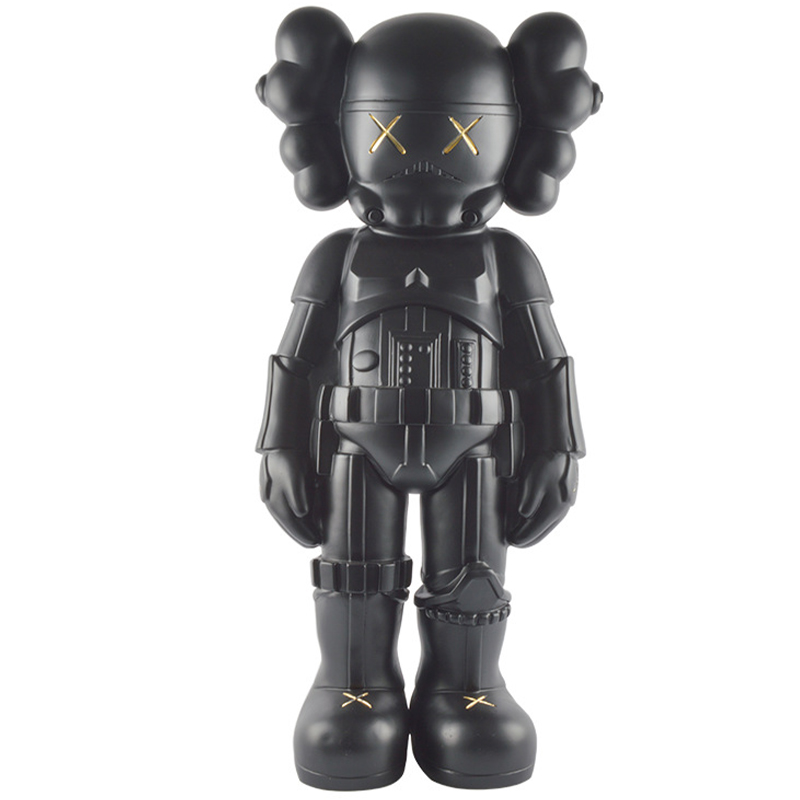 Статуэтка KAWS Black Soldier Gold X Черный Золотой в Новосибирске | Loft Concept 