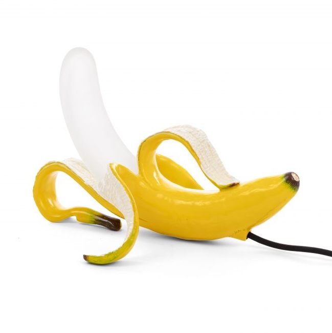 Лампа Seletti Banana Lamp Yellow Huey Design: Studio Job Желтый в Новосибирске | Loft Concept 