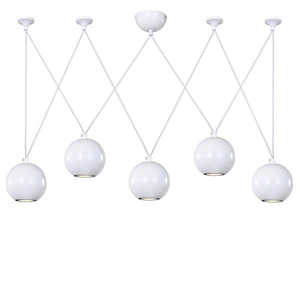 Подвесной светильник Multisphere Pendant White 5  в Новосибирске | Loft Concept 