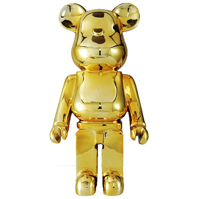 Статуэтка Bearbrick Gold Глянцевое золото в Новосибирске | Loft Concept 