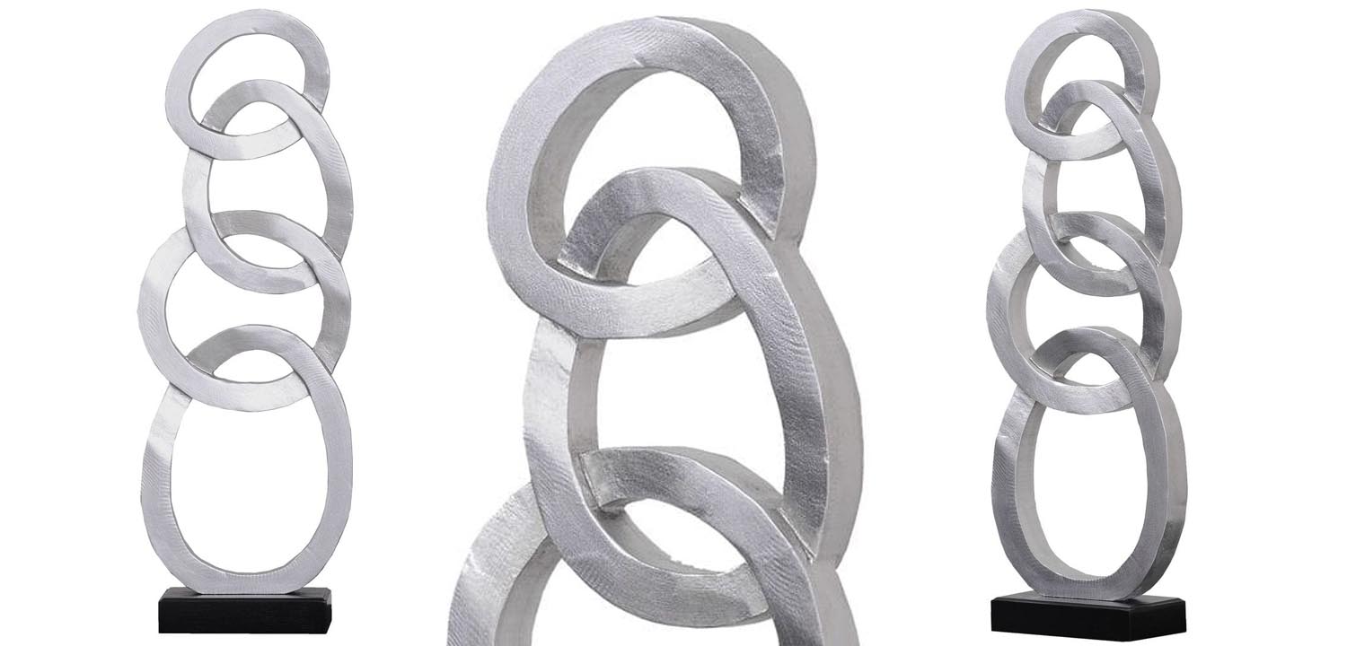 Статуэтка Anillos Statuette silver - фото