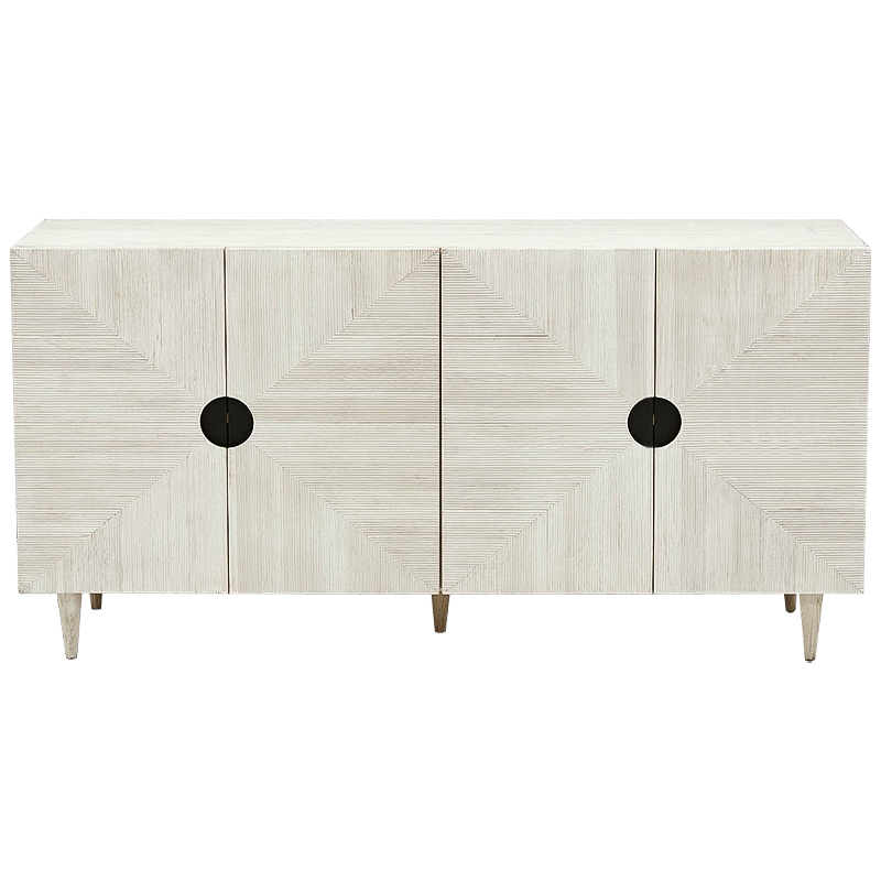 Комод Arjun Chest of Drawers ivory ( слоновая кость ) Черный в Новосибирске | Loft Concept 