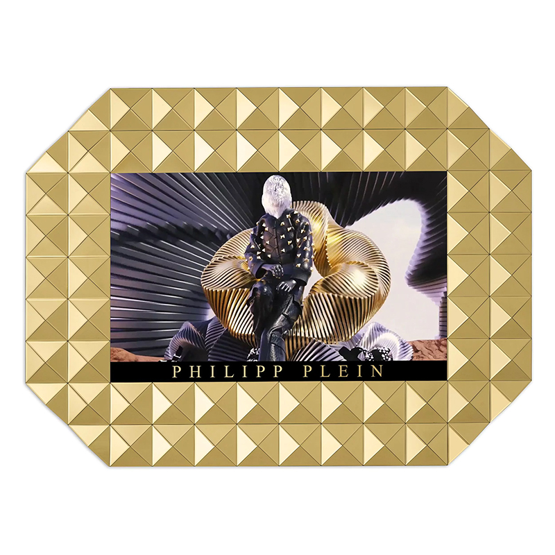 Экран Philipp Plein GOLD STUD NFT XL 65 дюймов Золотой Зеркало в Новосибирске | Loft Concept 