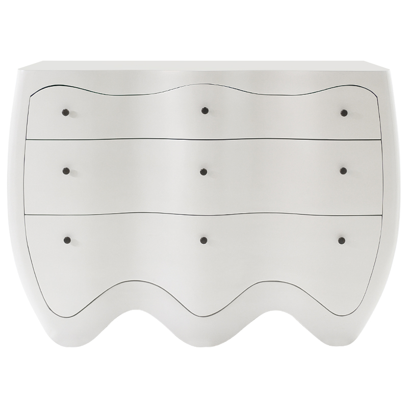 Комод WAVES Kelly Wearstler Chest of Drawers Белый в Новосибирске | Loft Concept 