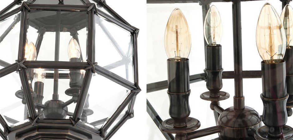 Люстра Lantern Owen Bronze S - Loft-Concept в Новосибирске