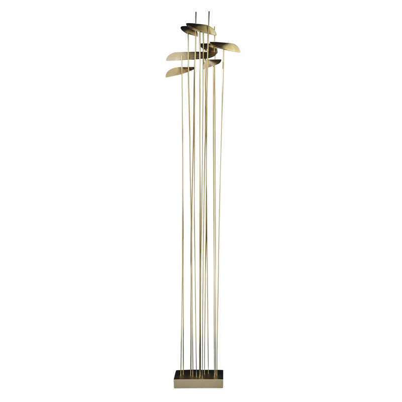 Торшер Paolo Castelli ANODINE FLOOR LAMP Золотой в Новосибирске | Loft Concept 