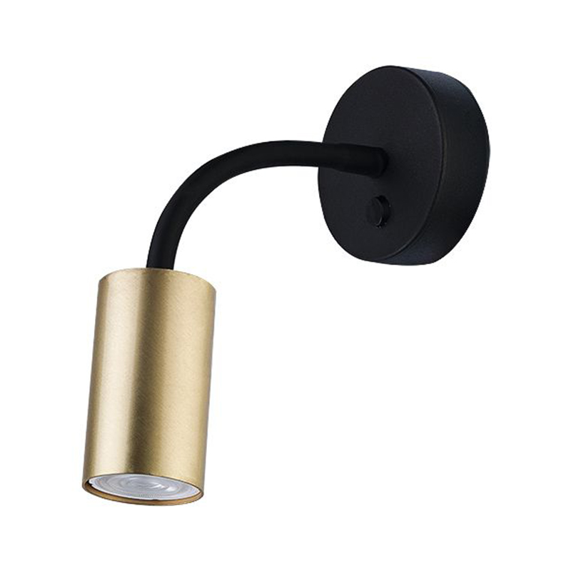 Бра Noor Spot Wall Lamp brass Латунь Черный в Новосибирске | Loft Concept 