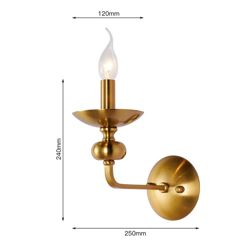 Бра бронзового цвета Candelabrum в Новосибирске