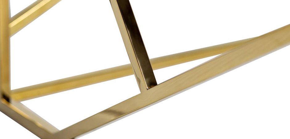 Кофейный стол Serene Furnishing Gold Clear Glass Top coffee table Кофейный стол Serene Furnishing Gold Clear Glass Top coffee table - Loft-Concept в Новосибирске