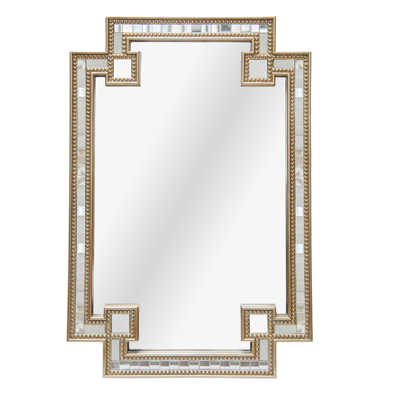 Зеркало Wallace Mirror gold edging Золотой в Новосибирске | Loft Concept 