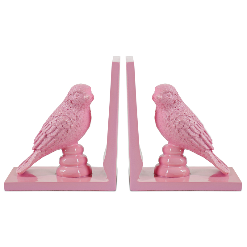 Держатель для книг Pink Birds Book Holder Розовый в Новосибирске | Loft Concept 