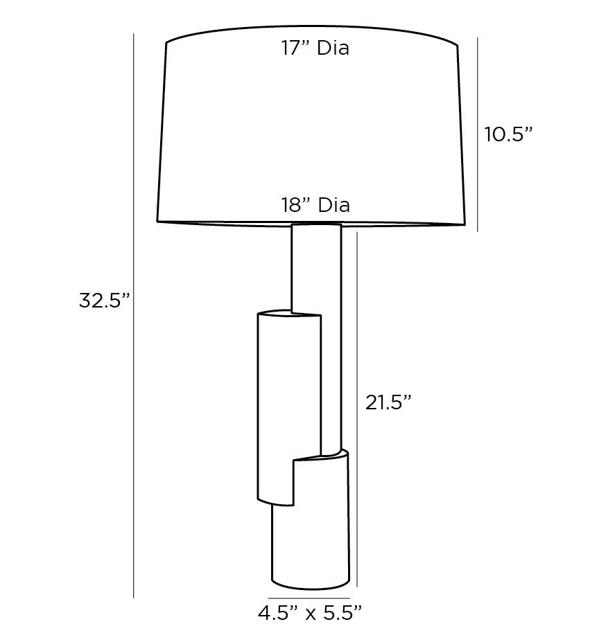 Дизайнерская настольная лампа PEPPERDINE LAMP в Новосибирске