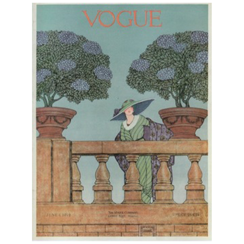 Постер Vogue Cover 1912 June  в Новосибирске | Loft Concept 