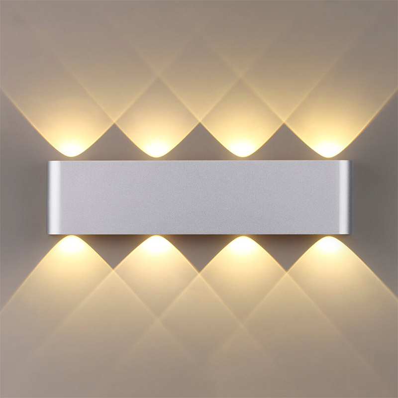 Бра Obverse Silver Rectangle B Wall lamp Серебряный в Новосибирске | Loft Concept 