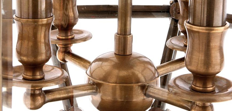 Люстра Lantern Owen Brass S - Loft-Concept в Новосибирске