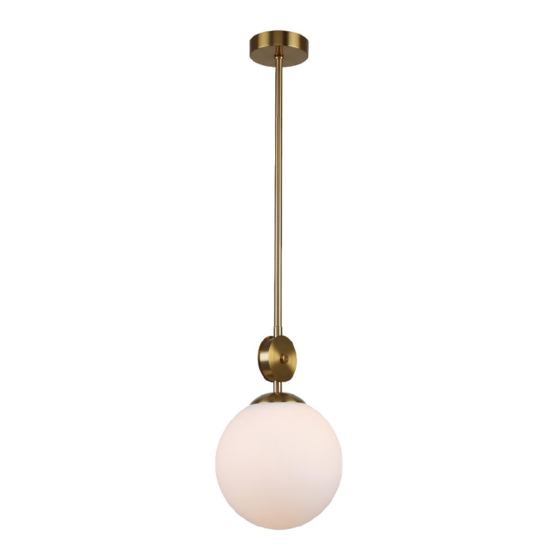 Подвесной светильник Kyran Bronze Hanging Lamp Бронза Белый в Новосибирске | Loft Concept 