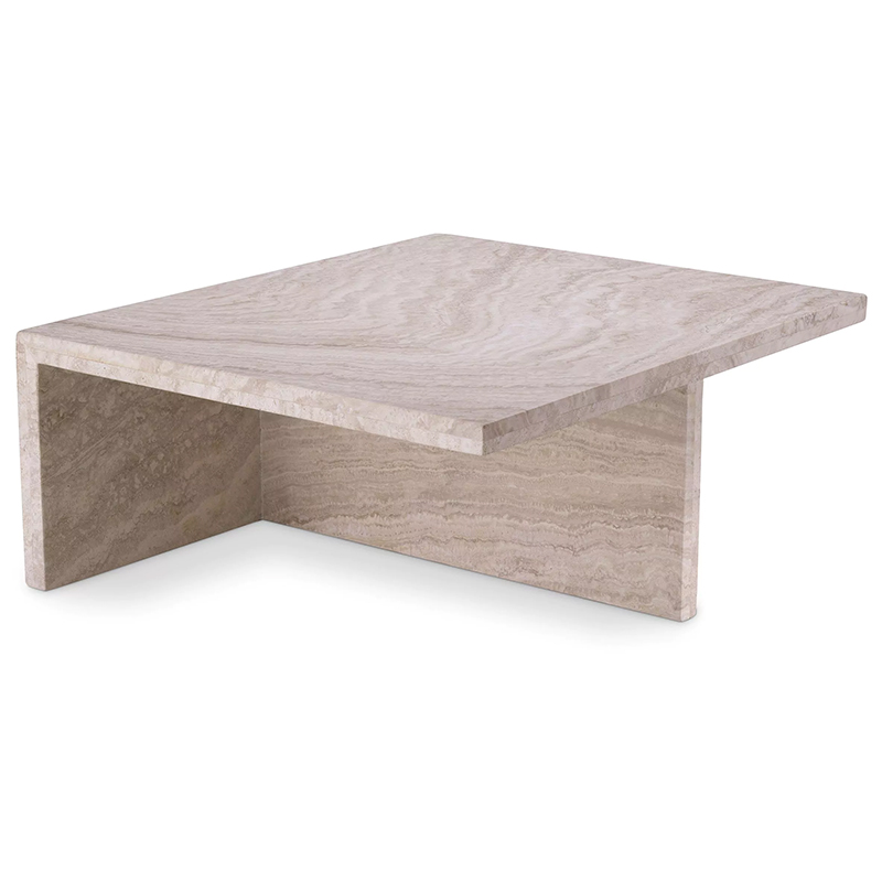 Кофейный стол Eichholtz Coffee Table Amara High Песочный в Новосибирске | Loft Concept 